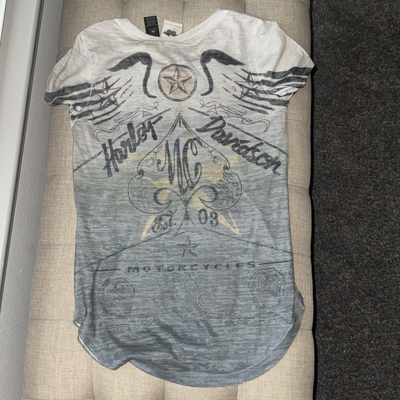 NWOT Harley Davidson Gradient T-Shirt - Picture 2 of 2